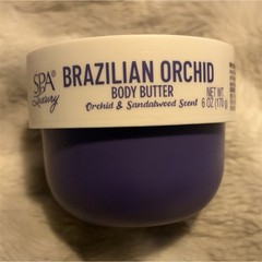 SPA Luxury Brazilian Orchid Body Butter Moisturizer Orchid Sandalwood Scent 6 oz