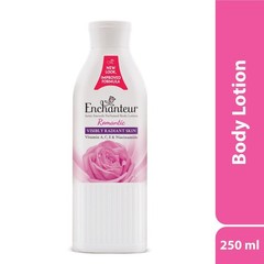Enchanteur Romantic Perfumed Body Lotion, 250ml | With Vitamin A, C, E & Niacina