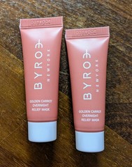 TWO BYROE New York Golden Carrot Overnight Relief Mask – 0.33oz – free ship