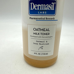 Dermasil Labs Oatmeal Snow Mushroom Milk Toner 4 fl oz Paraben-Free Oil-Free