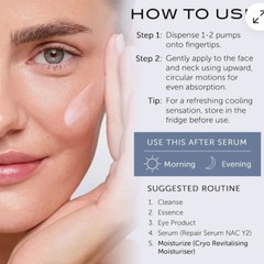 111Skin Cryo Revitalising Moisturizer 1.7 Fl Oz with Hyaluronic Acid