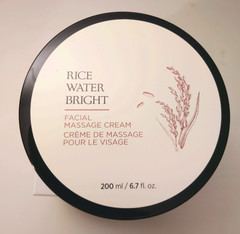 The Face Shop Rice Water Bright Facial Massage Cream 6.7 fl. oz