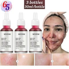 Mooyam red mask serum Moisturizer Repair deep peeling facial mask, size 30 ml X3