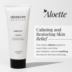 Aloette Face Moisturizer Cream – Daily Body & 2 Ounce (Pack of 1), White