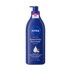 NIVEA Essentially Enriched Body Lotion for Very 16.9 Fl Oz (Pack of 1), White