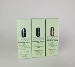 3x Clinique Moisture Surge 100H Hydrator 5 ml/ 0.17 oz each MINI