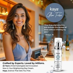 Kaya Bright Day Cream 50ml Instant Radiance with SPF 15-Free Shipping