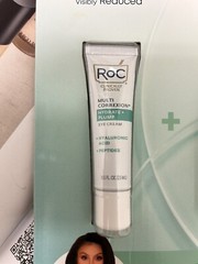 RoC MULTI CORREXION Hydrate + Plump Eye Cream Peptides Hyaluronic Acid 0.5 oz