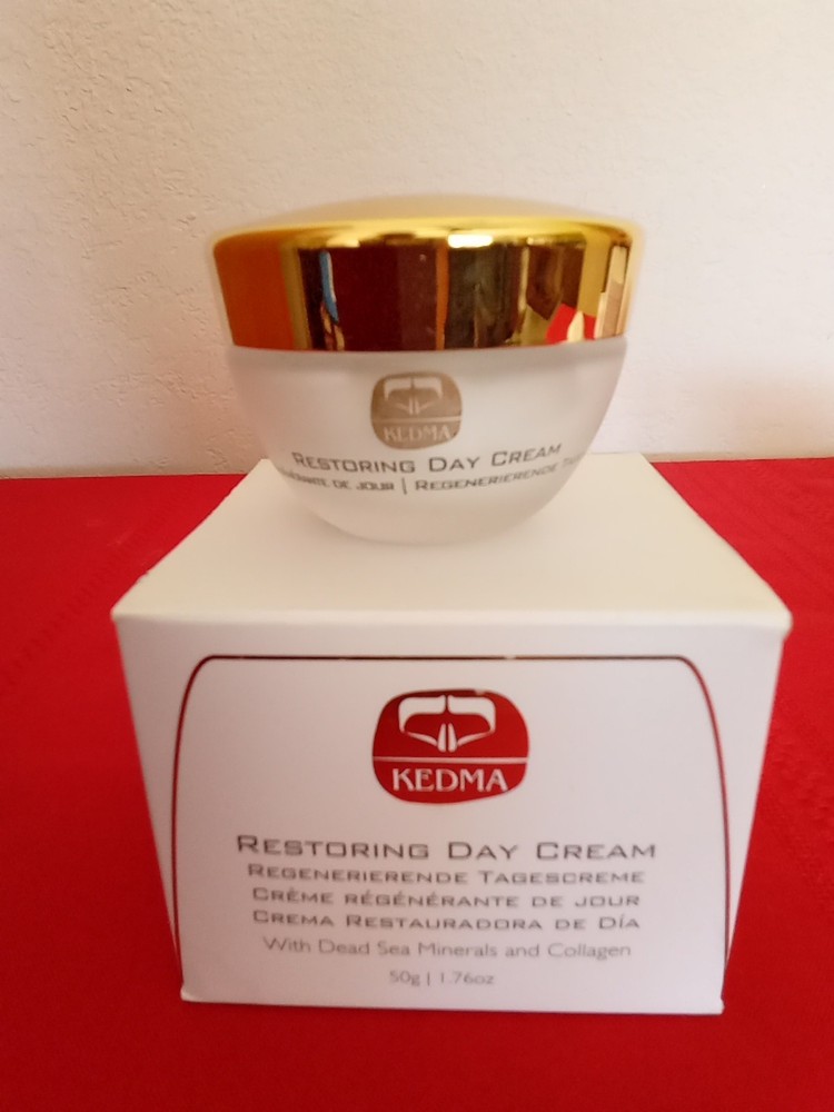 Kedma Restoring Day Cream Dead Sea Minerals & Collagen 1.76oz / 50ml