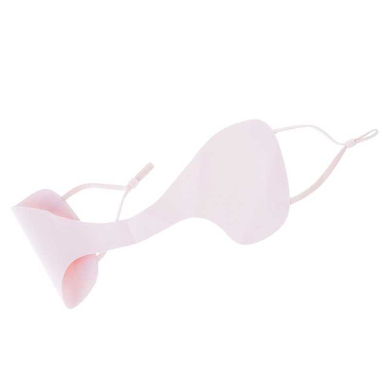 Skin Friendly Face Tool Cotton And Linen Blend Under Eye Mask For Sun Protection