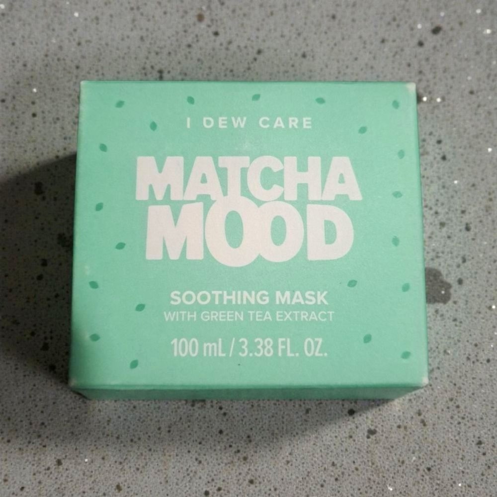 I Dew Care Matcha Mood Soothing Mask – Mint Green