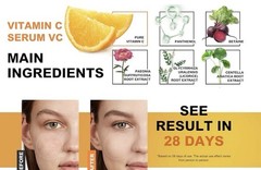 Anti-Aging Vitamin C Facial Serum Moisturizing, Brightening Day/Night Lot Of 2