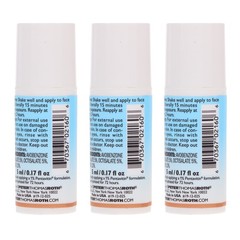 3 X PETER THOMAS ROTH SPF 45 SHEER TINT MOISTURIZER 0.17 OZ ~ New SAMPLE SIZE