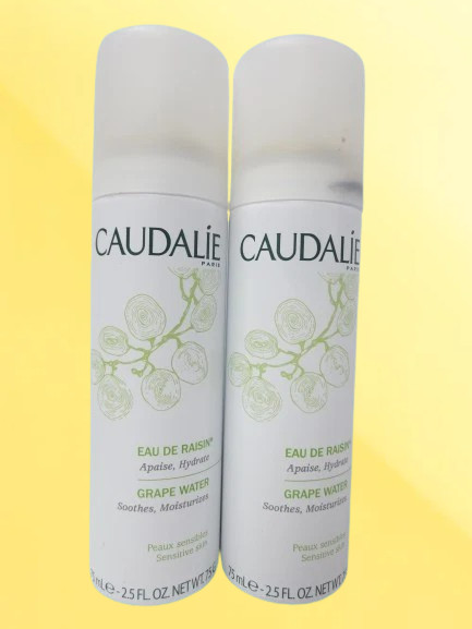 CAUDALIE EAU DE RAISIN GRAPE WATER 2.5 OZ LOT OF 2