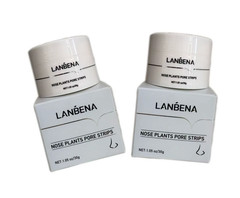 NEW Lanbena Nose Plants Pore Black Head Strips – Set Of 2 (Exp 5/2027)