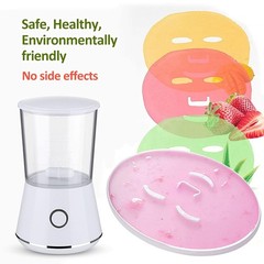 Face Mask Maker with 16 Pcs Collagen, DIY Natural Fruit Vegetable Mask, Automati
