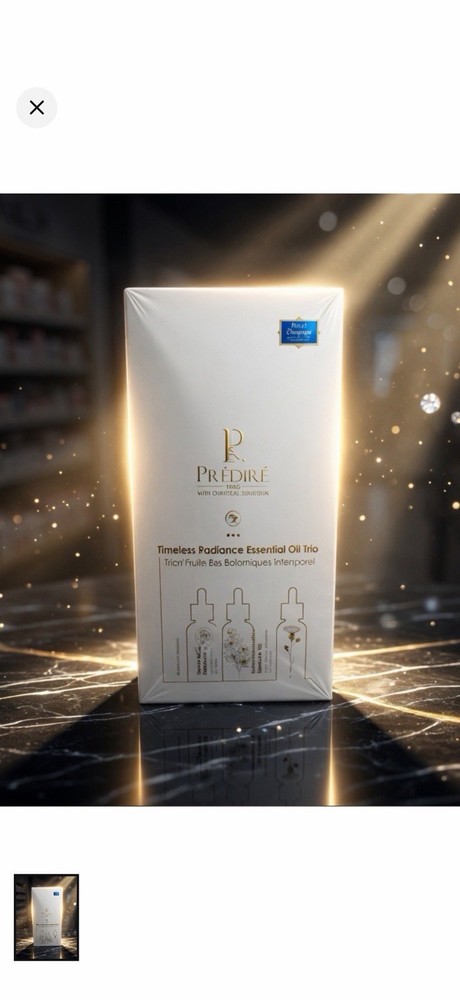 Predire Paris Timeless Radiance Anti-Aging Face Black Truffle Oil Trio