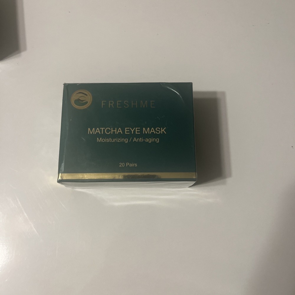 FreshMe Green Tea Matcha Firming Eye Mask New-sealed Moisturizing/Anti Aging