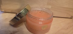 KEDMA Peach & Honey Dead Sea Salt Scrub (with Dead Sea Minerals and Natural Oils