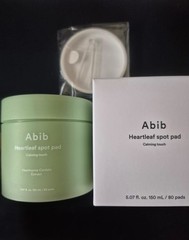 Abib Heartleaf Spot Pad 150ml 80 Pads Moisture Toner Pad Korean Skincare
