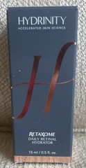 NIB! Hydrinity RetaXome Daily Retinal Hydrator Half Size .5 Oz 15 Ml Authentic