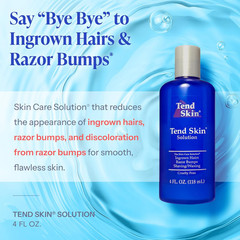Razor Bump, Ingrown Hair Solution for Unsightly Razor Bumps, Ingrown Hair and Ra