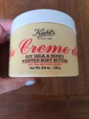 Kiehl&rsquo;s Creme de Corps Soy Milk & Honey Whipped Body Butter 8 oz/226g New Sealed