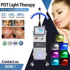 Professional Facial Photon Light 7 Color LED PDT Skin Therapy Anti-Aging Machine