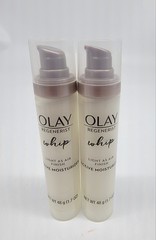 NEW Lot of 2 Olay Regenerist Whip Active Moisturizer 1.7 oz Light As Air Finish