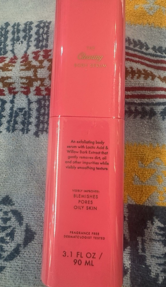 Truly Clinical Clearing Body Serum Fragrance-Free Derm Tested 3.1 fl oz