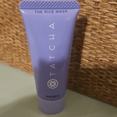 Tatcha The Rice Wash Cream Face Cleanser Sodium Hyaluronate 0.68 fl oz