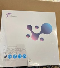 Shining Face Skin Care Gift Box Microneedling Infusion Kit 3 Month Supply