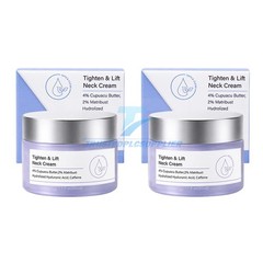 2PCS Tighten and Lift Neck Cream Firming Anti-Aging 1.7oz- Clinically Tested