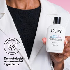 Olay Face Moisturizer, Active Hydrating Beauty 6 Fl Oz (Pack of 1), White