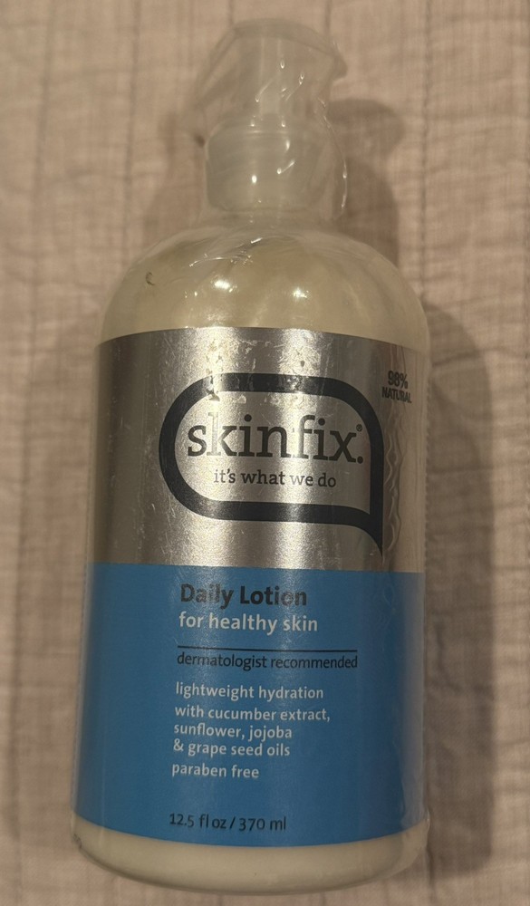 SKINFIX DAILY LOTION FOR HEALTHY SKIN. (NEW) Factory-Sealed. 12.5oz/370ml