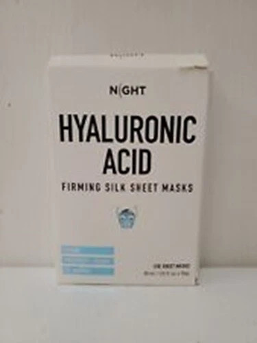 Night Skincare Hyaluronic Acid Anti-Aging Silk Sheet Masks Hydrate & Plump 10