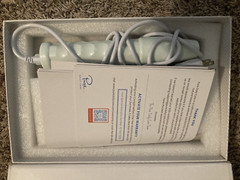 Pure NuDerma White Corded Professional High Frequency Skin Therapy Wand