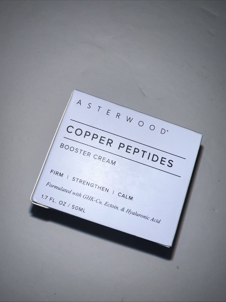 Asterwood GHKCu Copper Peptides Booster Cream Copper Tripeptide1 + Ectoin + …