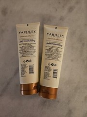 Lot Of (2) 8oz Yardley London Moisturizing Lotion Oat Feverfew English Lavender
