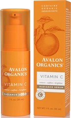 Avalon Organics Vitamin C Radiance Serum 1 fl oz 30 mL Facial Serum 1 Pack