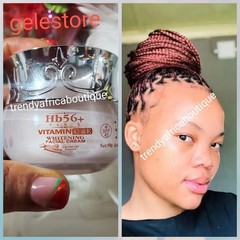 HB- 56 PARIS Vitamin C & E FACE Cream. WITH carrot Extracts 50g x 1👌spf45
