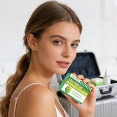 Tea Tree Oil Soap Deep Pore Cleansing Face Body Skin Nourishing 115g