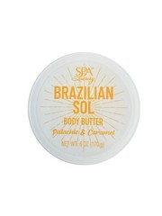 Spa Luxury Brazilian Sol Body Butter Pistachio & Caramel Creamy Lotion 6 oz New.