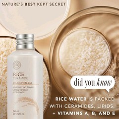 The Face Shop Rice Ceramide Moisturizing Toner | Hydrating Face Toner for Dry…