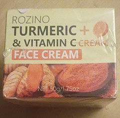 ROZINO Turmeric + Vitamin C Face Cream Daily Moisturizer, 1.75 oz