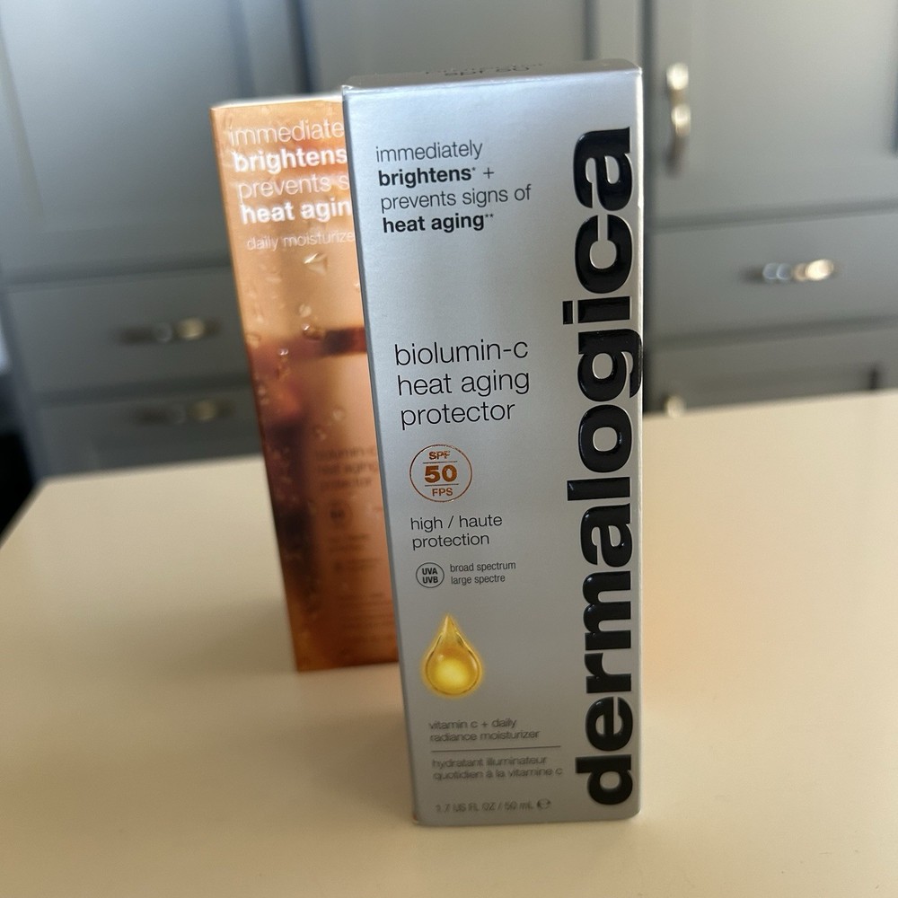 Dermalogica BioLumin-C Heat Aging Protector SPF 50 Size 1.7 Fl Oz EXP 2/2027