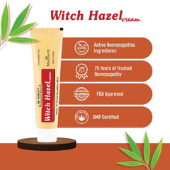 Homeopathic Skincare Witch Hazel cream for Wrinkles & Spots 20 gm Pack of 3