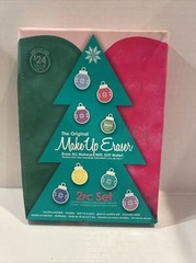 NEW The Original Make Up Eraser 2 Pc Set Pink & Green 9.5×6 Inches Each