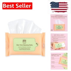 Gentle Glow Tonic Exfoliating Cloths – Perfect for Makeup Removal Anytime