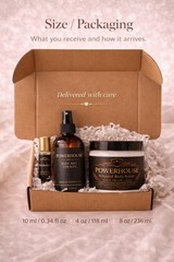 Powerhouse Bundle Men’s Oil Roller Body Mist Body Butter Gift Set